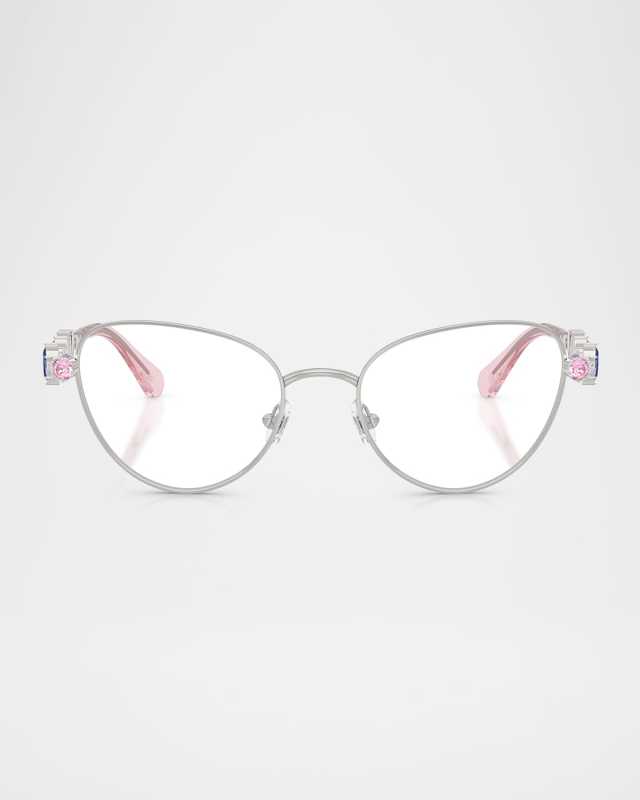 SK1024 Metal Cat-Eye Optical Glasses